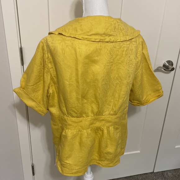 Preloved Size 14 Coldwater Creek Gold Jacket! - Picture 6 of 12